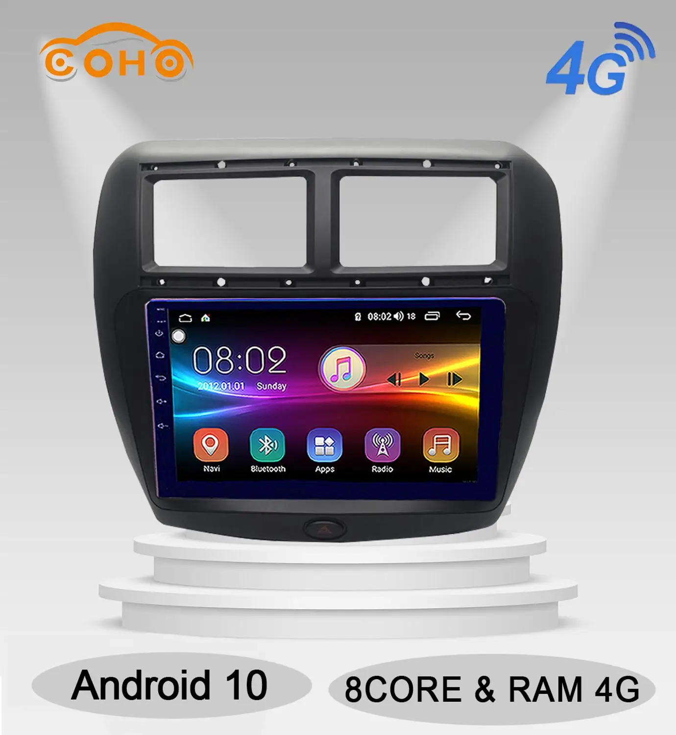 Android 10 0 octa core 4 + 64G bluetooth навигация gps аудио автомобильное радио android для FAW