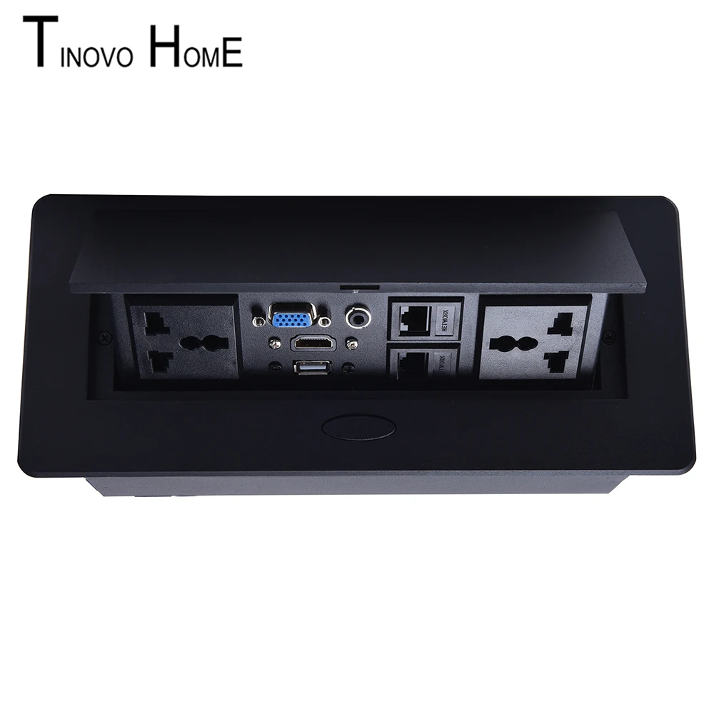 Универсальная настольная розетка/медленная Выдвижная розетка/HD hdmi USB Двойная