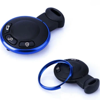 

Blue/Red Direct Replacement Key Protective Ring R58 R59 R60 For Mini Cooper R55 R56 R57