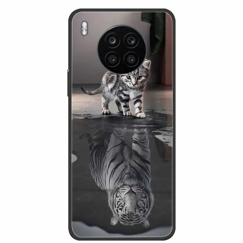 Shockproof Soft Silicone TPU Back Cover – Cute Cartoon Design