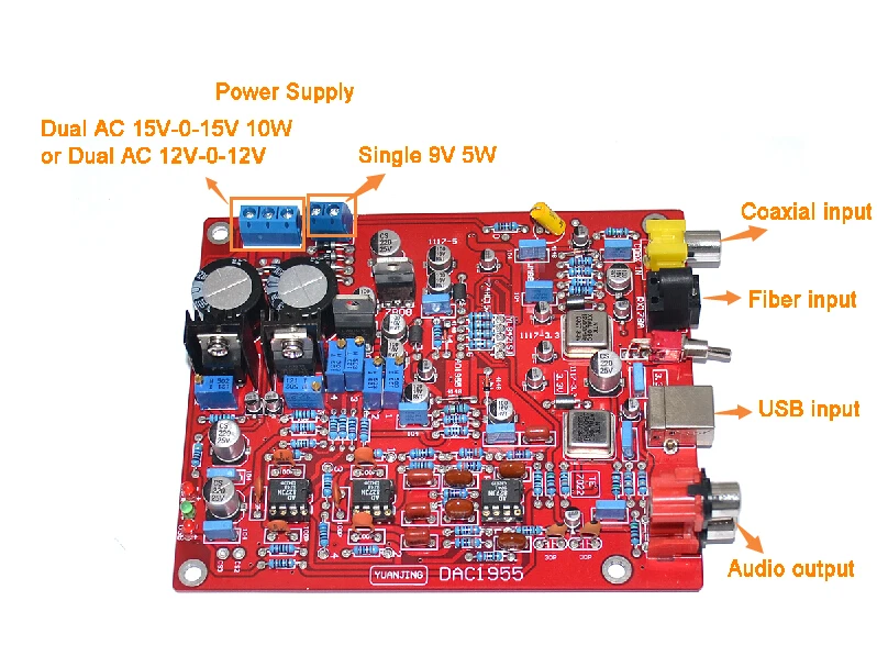 YJ-1-DAC1955-Upgrade-connection diagram