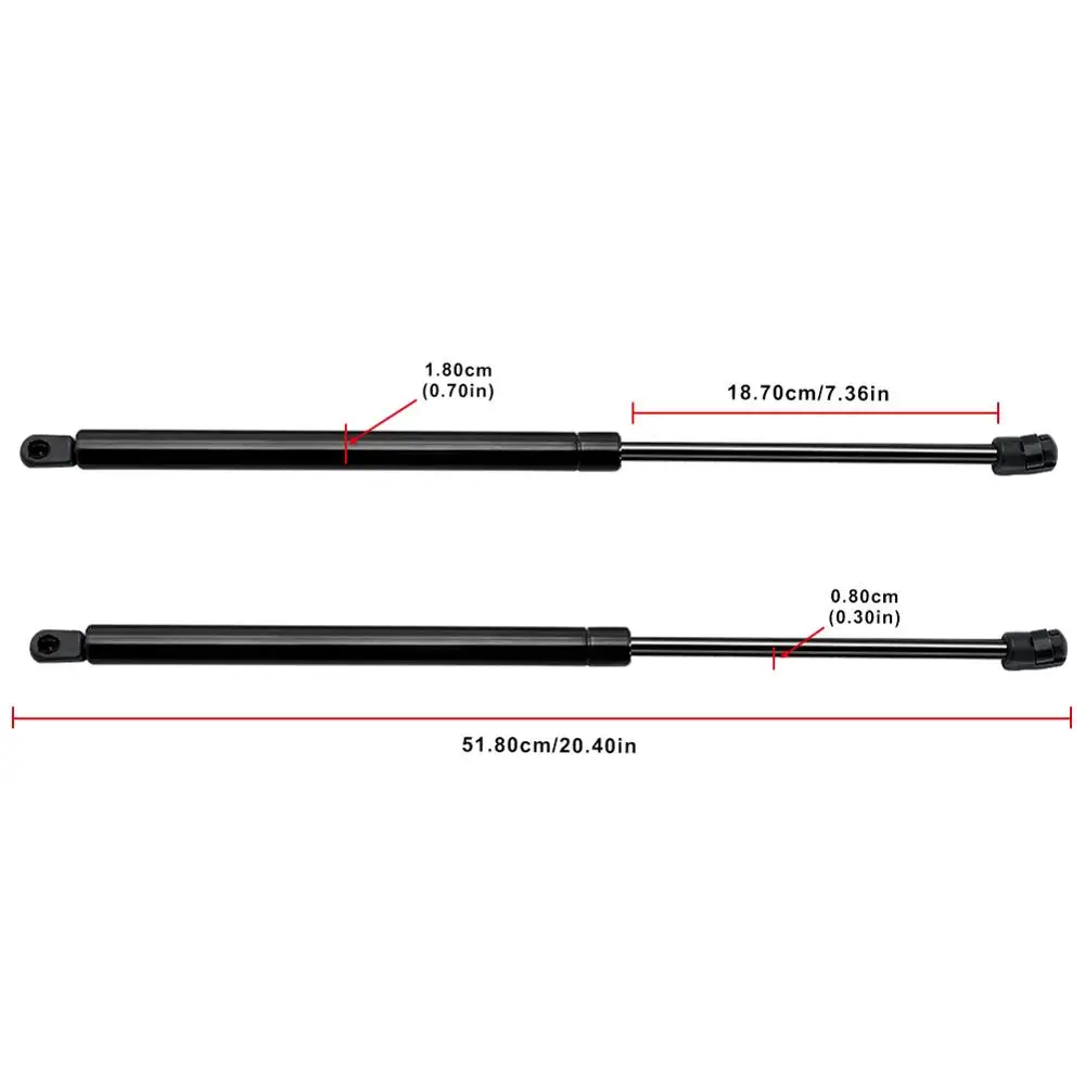 2pcs Tailgate Boot Gas Struts For BMW Mini One/Cooper R50 R53 2001-2006 Car trunk door support bar auto parts