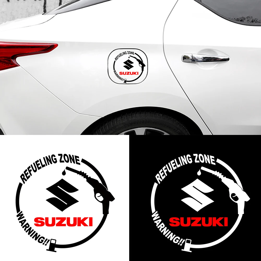 

Car-styling Fuel Cap Stickers Waterproof Tank Decals Accessories For Suzuki Swift Jimny Swift Vitara Samurai Grand vitara Sx4 Ki
