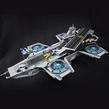 

DHL 07043 Super Heroes Toys compatible with 76042 SHIELD Helicarrier Model Building Kits Blocks Bricks New Kids Toys brinquedos