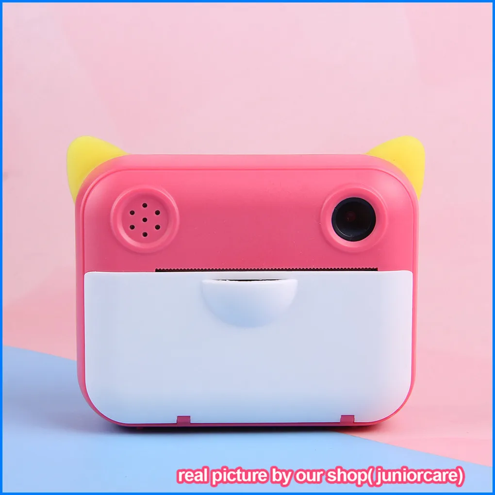 Children's Camera With Print Upgrade Selfie Kids Instant Camera Digital Zero Ink Video Camera Dual Lens 1080P HD Video Recorder best small digital camera