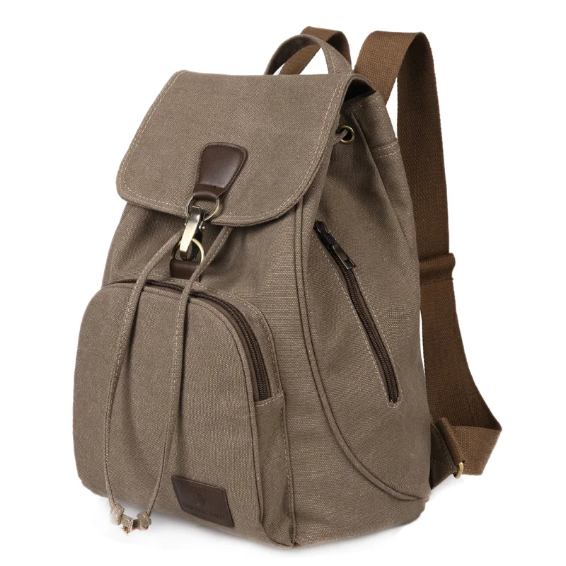 

Retro Tide Girls Outdoor Canvas Backpack Bag Fashion Backpack
