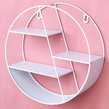 

Hanging Wall Mounted Iron Storage Rack Space Saver Figurines Miniature Organizer