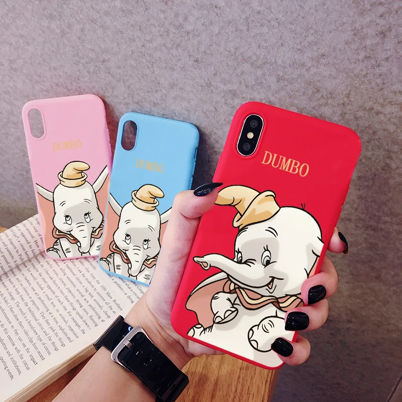 Слон Дамбо мультфильм чехол для телефона XiaoMi RedMi Note 8 7 6 5 5A 4 4X K20 Pro
