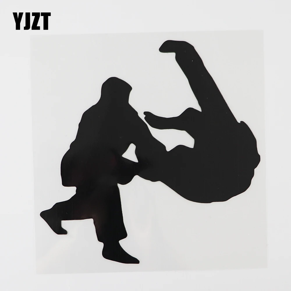 YJZT 14.6CMX14.6CM японская дзюдо Judoka декоративная наклейка виниловая Автомобильная