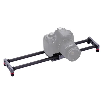 

Photography Camera Slider Dolly Video Stabilizer Rail 40cm/15.7inch for Nikon Canon Sony DSLR Camera Camcorder Smartphones