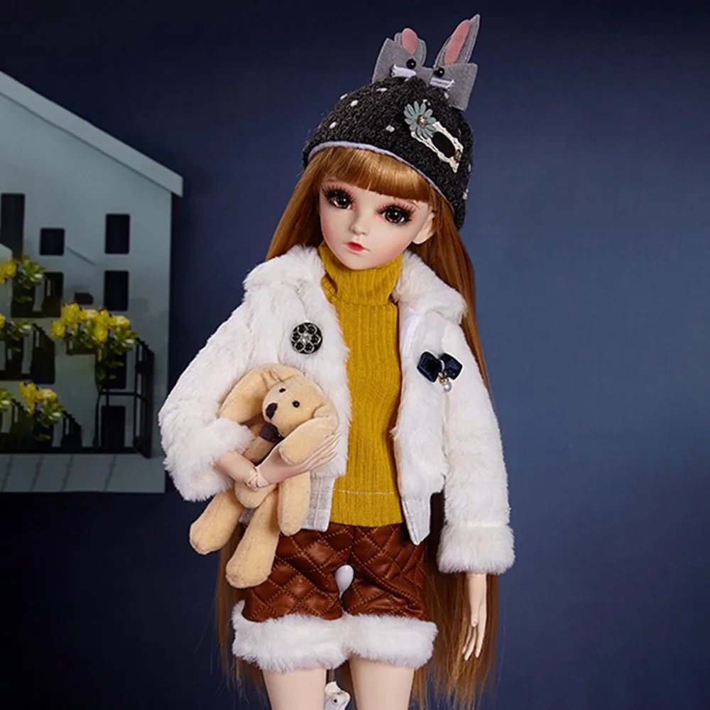 BJD, 1/3, куклы, макияж, полный набор, Модная Современная BJD кукла, ручная модификация, 60 см, BJD, куклы принцессы для девочек, подарки на день рождения, детские игрушки