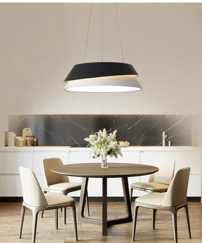 

Nordic postmodern chandelier Simple light Fixture Dining table Chandelier Simple Round Lamp light Living Room dining Room