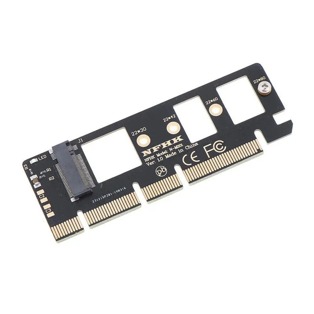 Адаптер PCIE к M2 PCI E Express 3 0 X4 X8 X16 2230/2242/2260/2280 адаптер Riser NVME AHCI M.2 карта поддержки M SSD Key