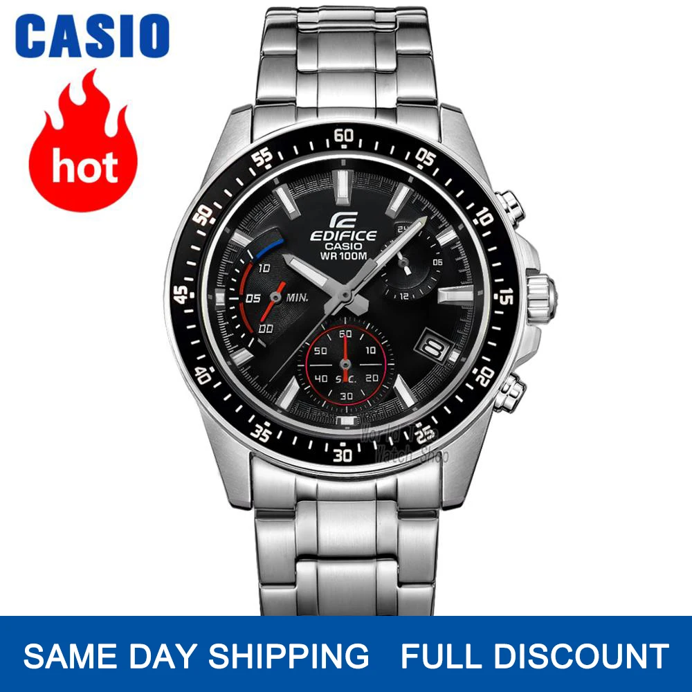 Casio часы мужские Edifice Взрыв лучший бренд класса люкс комплект кварц 100м