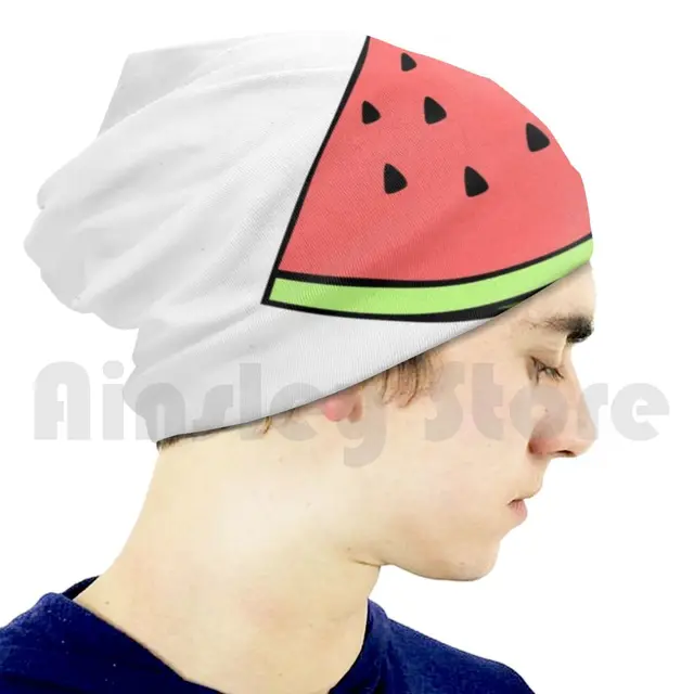 Watermelon Thingy Beanies Knit Hat Hip 