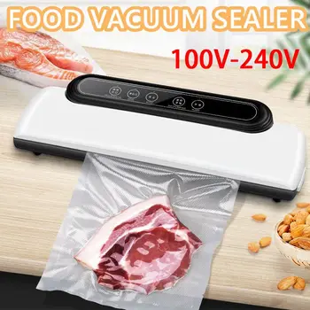 

Vacuum Sealer Best Fully Automatic Portable Household Food Wet Dry 100-240v Packaging Machine Sealing Include 15Pcs Bags Free