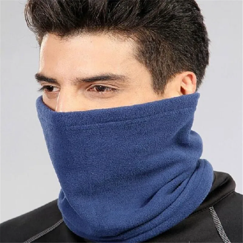 1 pc 3in1 unissex gorro chapéus esqui snood cachecol feminino masculino lã térmica cachecol snood pescoço mais quente máscara facial inverno primavera