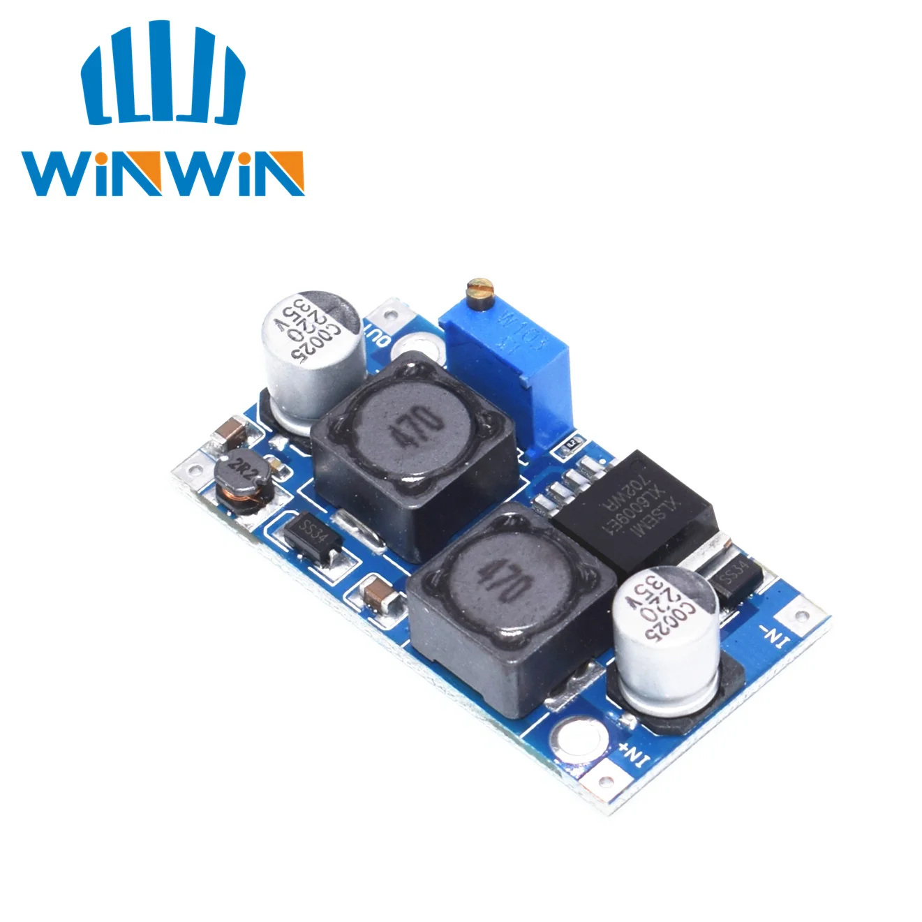 

H92 DC-DC Auto Boost Buck adjustable step down Converter XL6009 Module Solar Voltage