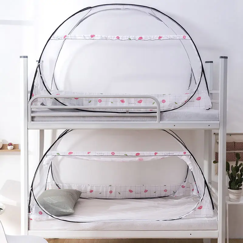 Mosquito Net Dormitory 1.0M0.9m Bunk bed curtain Single bed curtain New