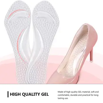 

2 Pairs High Heel Insoles Foot Therapy Insoles Women Girls Foot Care Tool Soft Insoles Lady Shoe Pad For Feet Gift Women Home