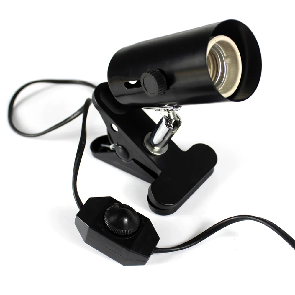 Black lamp holder