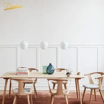 

Nordic Personality Pendant Lamp Illumination Lighting Postmodern LED Glass Pendant Lights Loft Bedroom Kitchen Living Room Lamp
