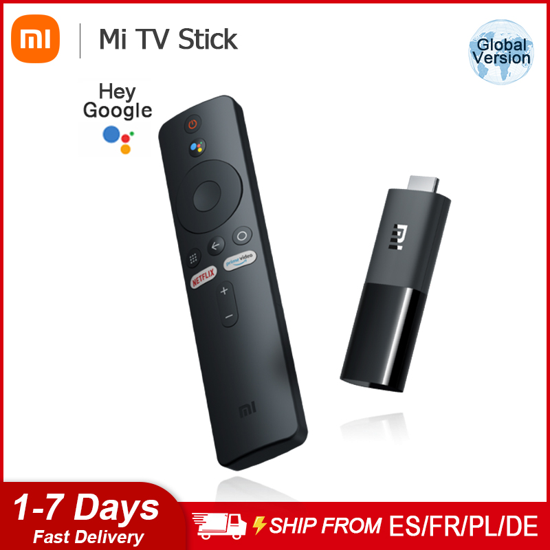 Originele Global Xiaomi Mi Tv Stick Android Tv 9.0 Quad-Core Dolby Dts Hd Dual Decodering 1Gb Ram 8Gb Rom Google Assistent Netflix Originele Global Xiaomi Mi Tv Stick Android Tv 9.0 Quad-Core Dolby Dts Hd Dual Decodering 1Gb Ram 8Gb Rom Google Assistent Netflix