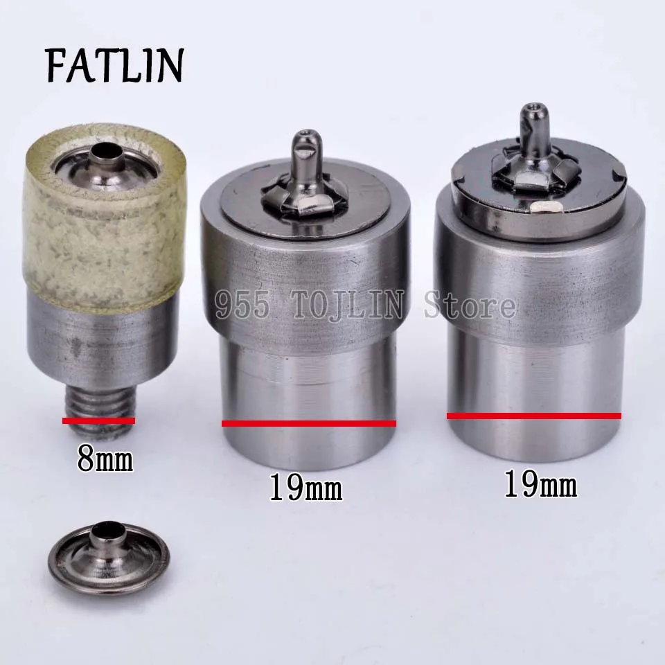 J-14mm18mm Magnetic snap fasten Leather Craft mould Snap Fastener Buttons Installation Tool Punch Tool DIY machine Accessories 4
