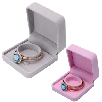 

New Velvet Presentation Gift Jewellery Ring Necklace Bracelet Display Box Case (C)