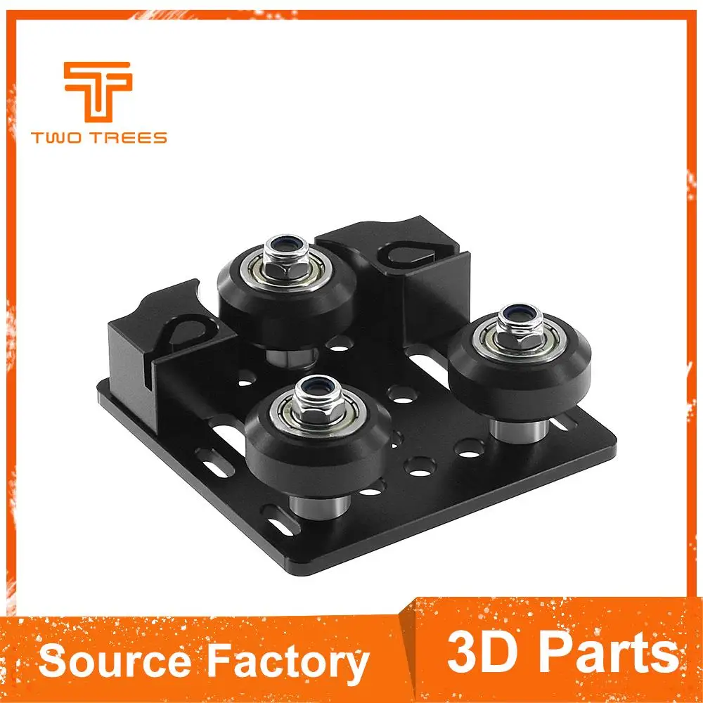 

3D printer V-Slot Openbuilds X-Axis Slider Aluminum Plate buckle 2020 Aluminum Profile Slider Plate with timing belt buckle
