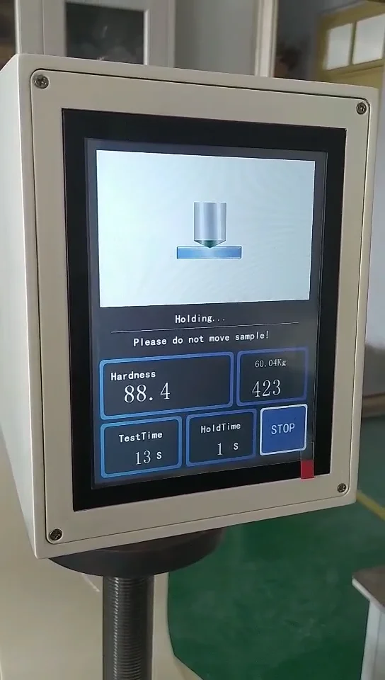DTEC DHR-150DD сенсорный экран полное испытание на твердость Rockwell полностью