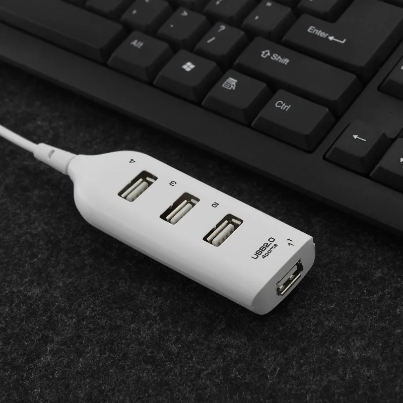 Usb-хаб 2,0 Мульти USB разветвитель 4 порта Hab для ПК