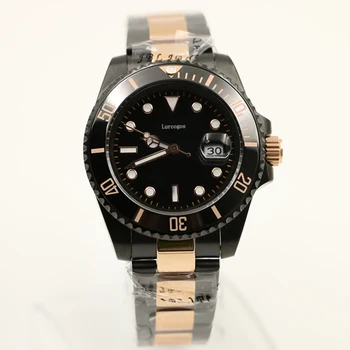 

2020 new watches top quality Business brand automatic mechanical watch stainless steel ceramic bezel luminous wristwatch mast