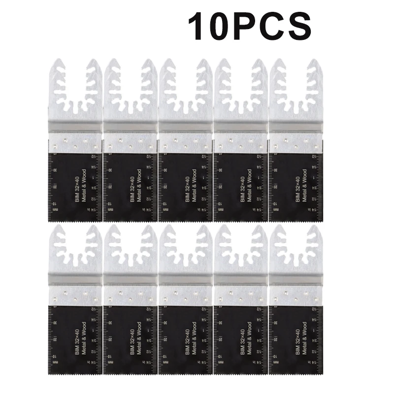 

Bi-metal Wood Plastic Plaster Cutting Discs Set Swing 10pcs Saw Blades Workshop
