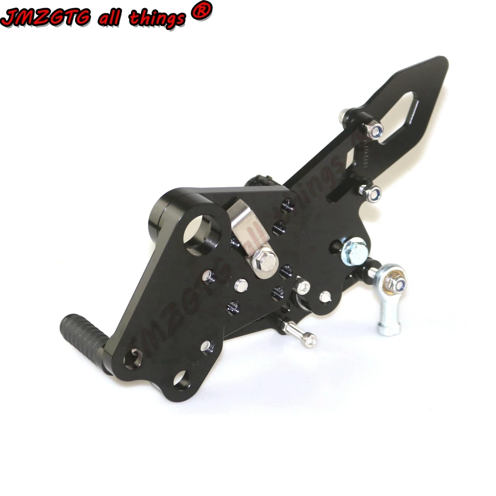 Мотоцикл CNC Регулируемая ножная Rset для KTM Duke125/200/390- гоночная Передняя педаль