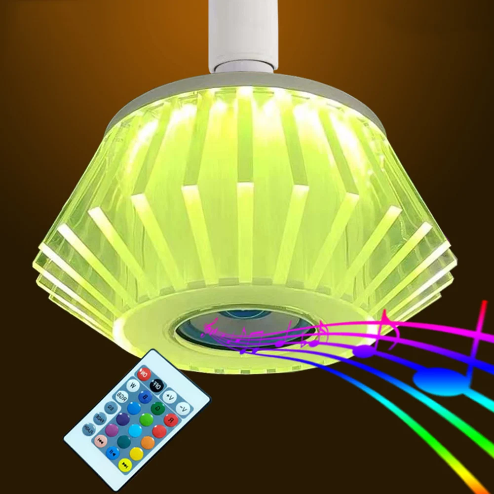 

86-265V Smart E27 LED Blueteeth Bulb Lamp Low Heat Radiation with Long Service Life RGB Musical Wireless Home Party Light