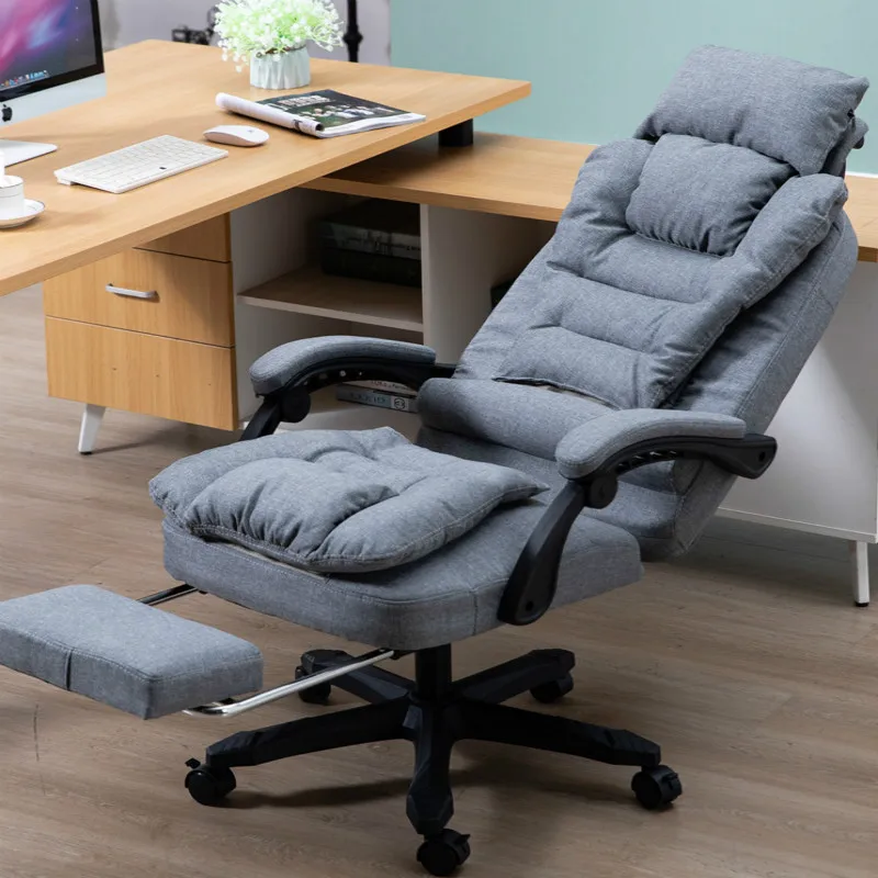 samenwerken jongen tegenkomen Gratis Schip Computer Stoel Thuis Stof Leisure Baas Stoel Wasbaar  Bureaustoel Draaibare Lift Stoelen Massage Fauteuil Silla Oficina| | -  AliExpress