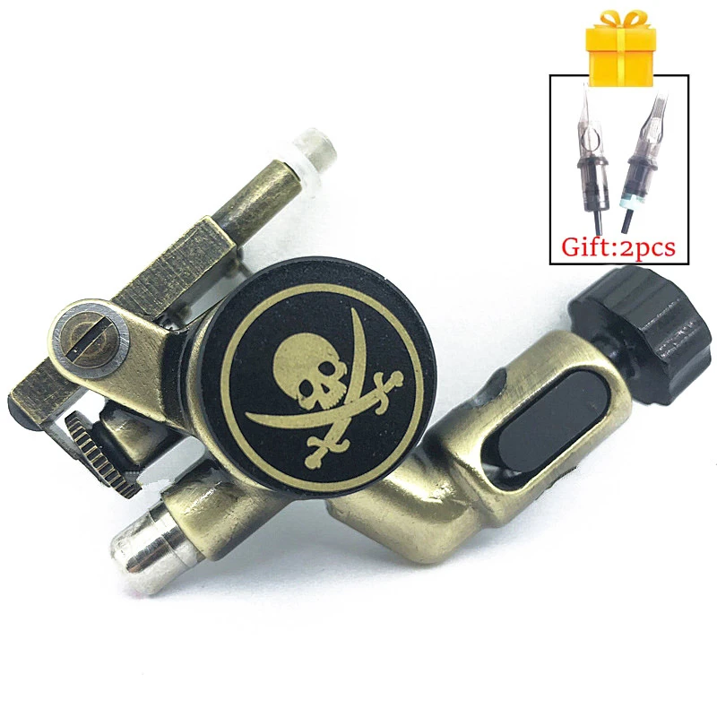 

Professional Rotary Tattoo Machine Skull Tattoo Gun Strong Motor Liner Shader Supply Makeup Tool Kits