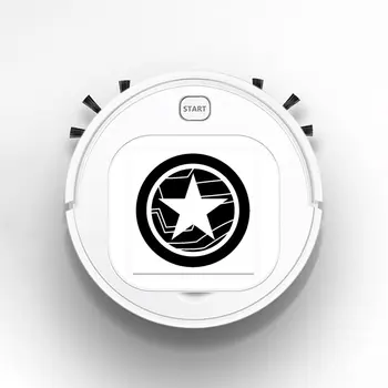 

Robot Vacuum Cleaner Intelligent Automatic Mopping Clean Robot for Hard Floor Carpet Infinity War Avengers Winter Soldier Logo
