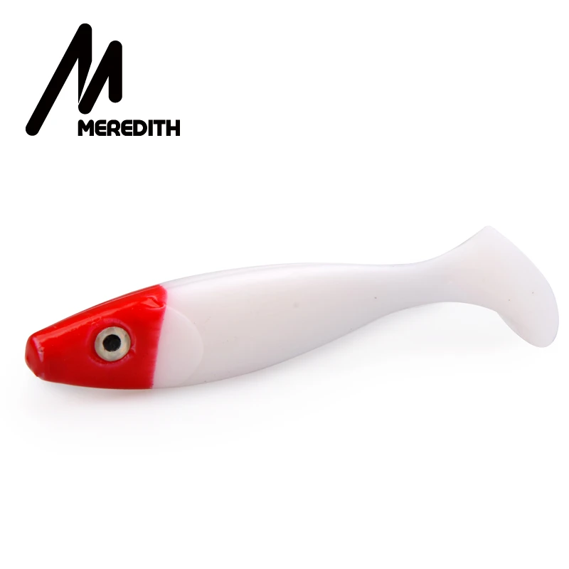 Розничная, популярная модель рыболовной приманки от магазина MEREDITH, JX53-07, 10шт, 65мм, мягкие приманки для рыбалки, мягкие рыболовные наживки