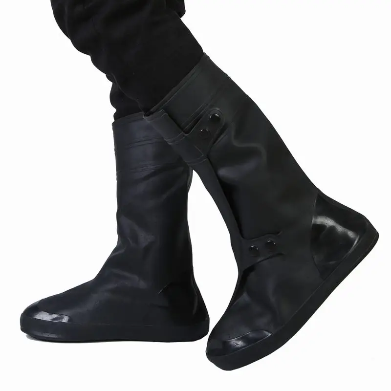 Непромокаемая обувь для взрослых, унисекс, непромокаемая, непромокаемая, нескользящая, износостойкая подошва, высокий каблук, зимняя обувь - Цвет: A3