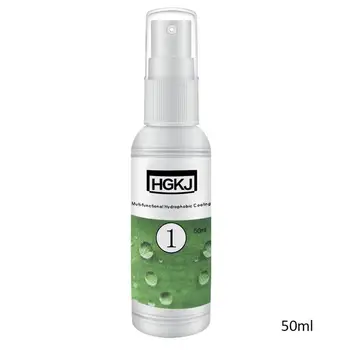 

20/50ml HGKJ 1 Nano Hydrophobic Coating Glass Waterproof Spray Rainproof For Glass Fabric Cloth Shoes Agent