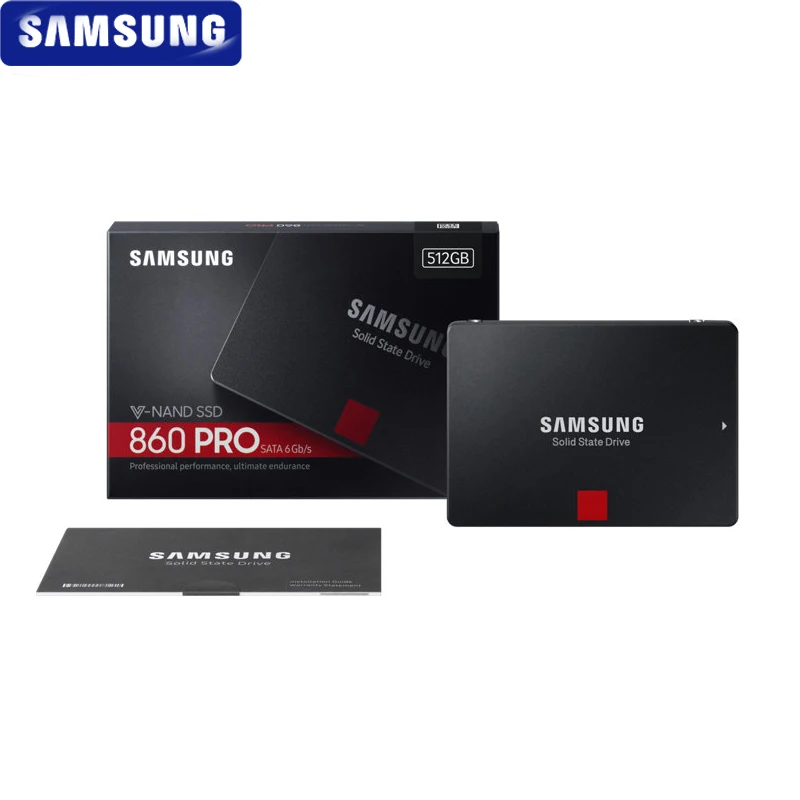 Samsung 860 PRO SSD 256 ГБ 512 1 ТБ 2 4 ТБ-2 5 дюймов SATA III Внутренний твердотельный накопитель с