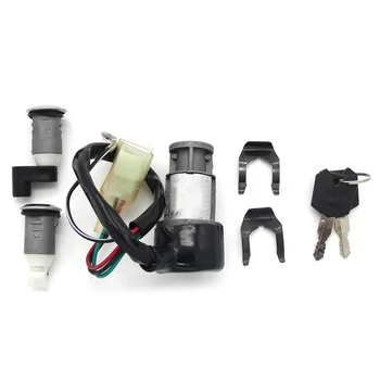 

Motorcycle Ignition Switch Kit Assembly Fuel Gas Cap Tank Cover With 2 Keys For Honda CH125 Spacy 35010KV8680 35010-KV8-680