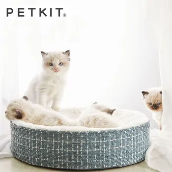

PETKIT Soft Winter Warm Pet Bed washable Mat Detachable cat 4D memory foam Pad
