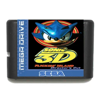 

Sonic 3D Flickics' Island 16 bit MD Game Card For Sega Mega Drive For Genesis