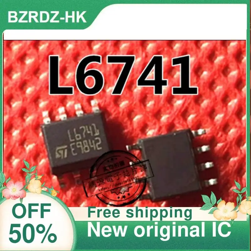 

2-10PCS/lot L6741TR SOP8 New original IC