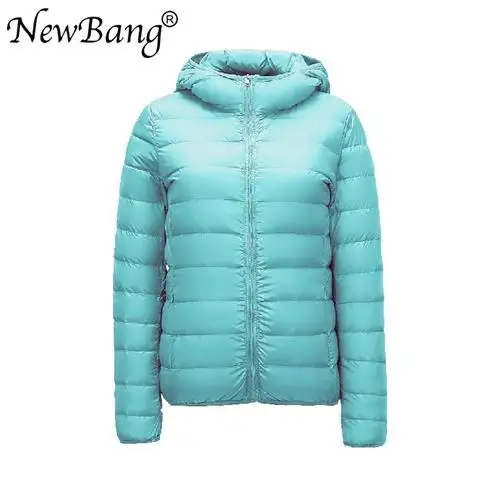 Light Blue Бренд 6XL 7XL 8XL большой размер женский s пуховик ультра легкий пуховик женский зимний ветрозащитный пальто на пуху - Цвет: Light Blue