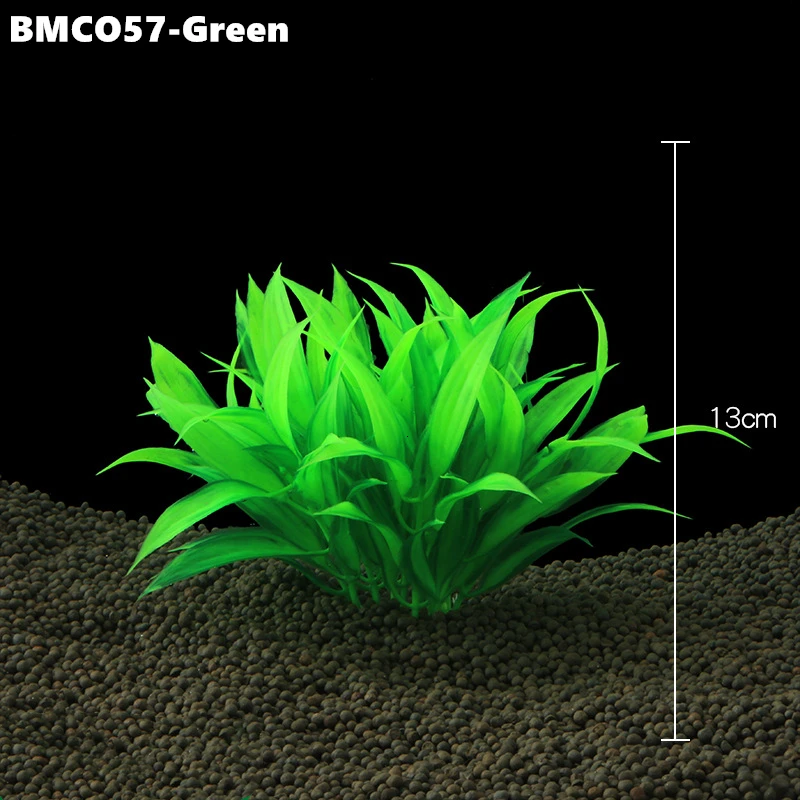 10~ 13 см Моделирование водных растений аквариума пейзажные украшения TPC керамическая основа Подводные аксессуары
