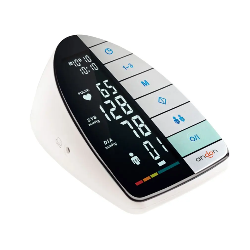 

Home Health Blood Pressure Monitor Automatic Upper Arm Sphygmomanometer Automatic Pressure Electronic Blood Pressure Monitor